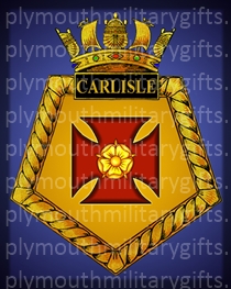 HMS Carlisle Magnet